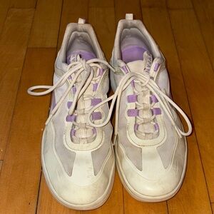 Nike SB Free White and Purple Athletic Shoes